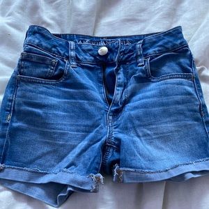 American eagle jean shorts